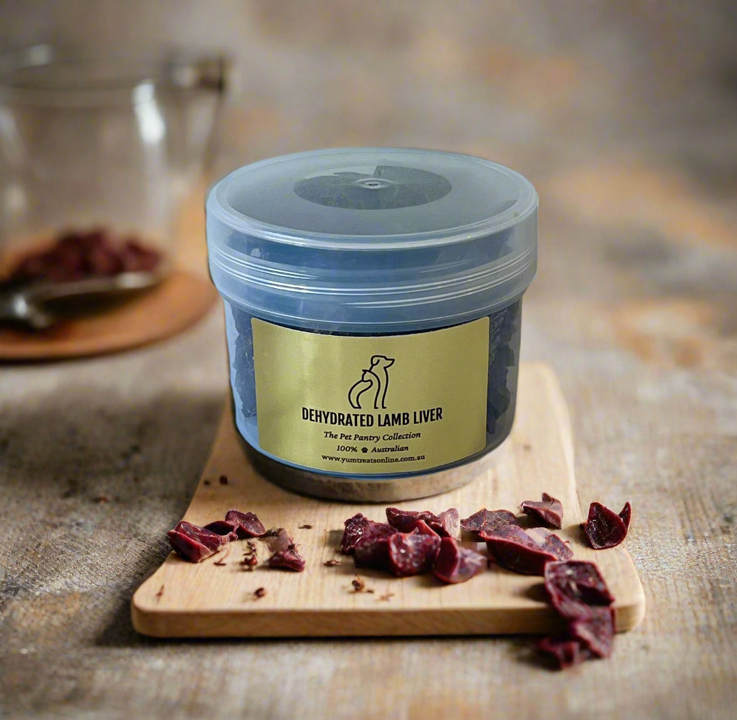 Dehydrated Lamb Liver - The Pet Pantry Collection - Yum Treats Online