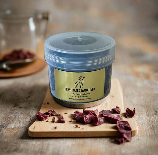 Dehydrated Lamb Liver - The Pet Pantry Collection - Yum Treats Online